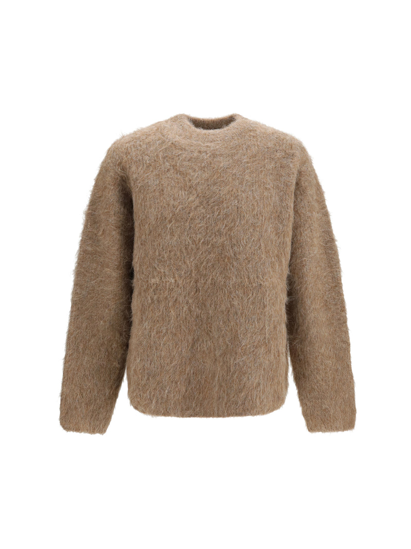 Séfr Séfr Haru Alpaca-blend Sweater Greige - World Class Fashion