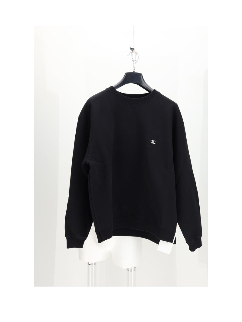 Celine Celine Relaxed Sweatshirt Black/White/Red - World Class Fashion