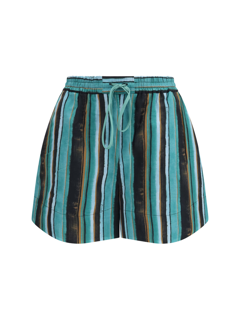 Pinko Pinko Arrone Shorts Multicolor Women - World Class Fashion