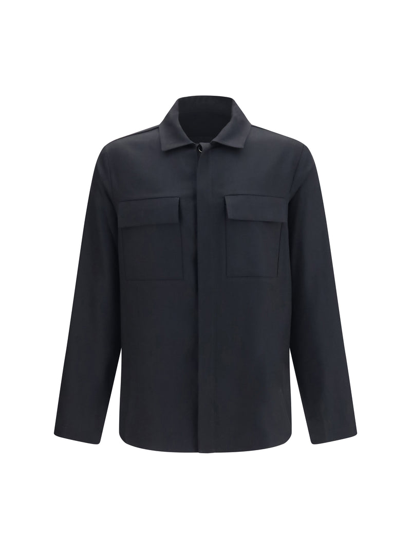 Nine In The Morning Nine In The Morning Wool Freud Shirt Black - World Class Fashion
