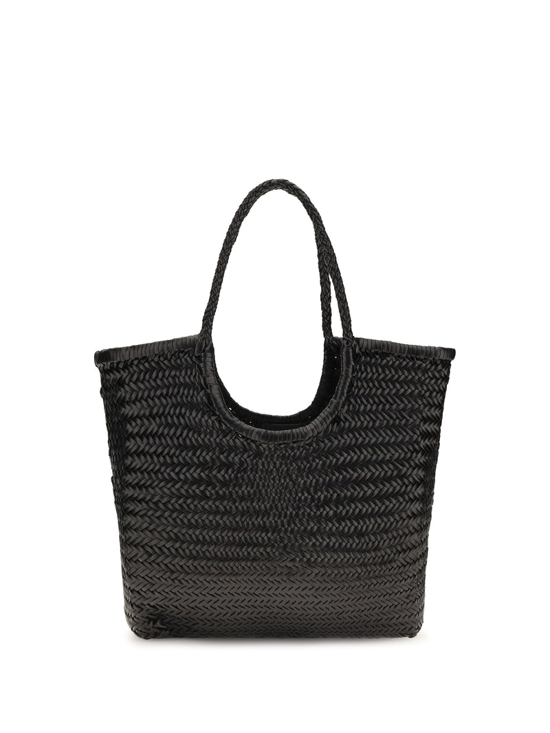 Dragon Diffusion Dragon Diffusion NS Diagonal Triple Jump Tote Bag Black - World Class Fashion