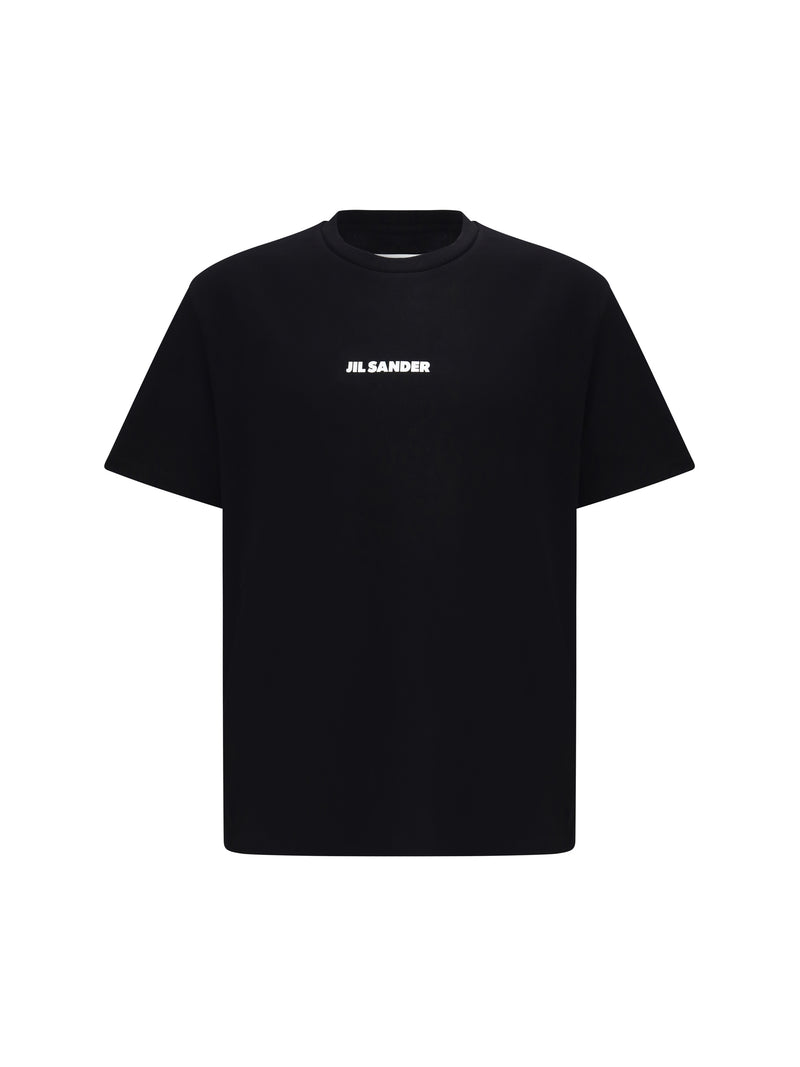 Jil Sander Jil Sander Crew-neck Cotton T-shirt Black Men - World Class Fashion