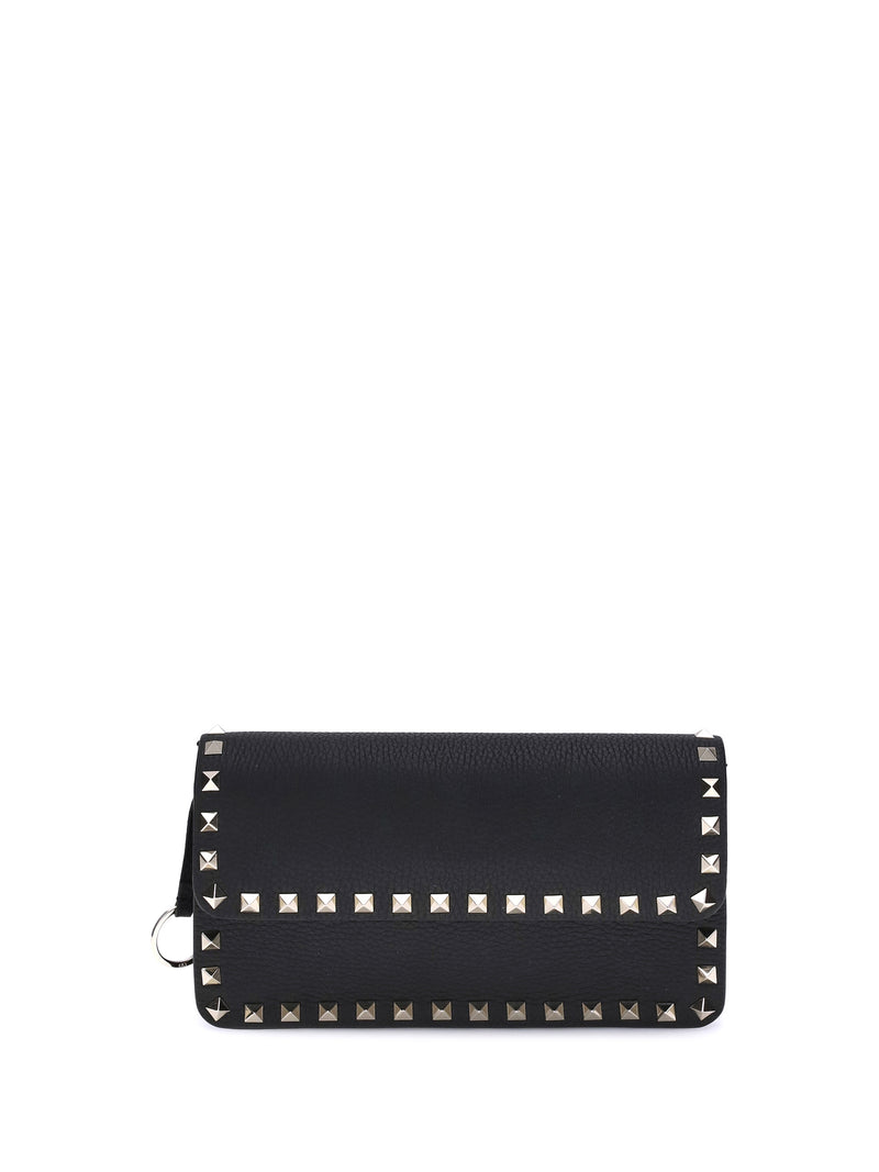 Valentino Garavani Valentino Garavani Rockstud Chain Wallet - World Class Fashion