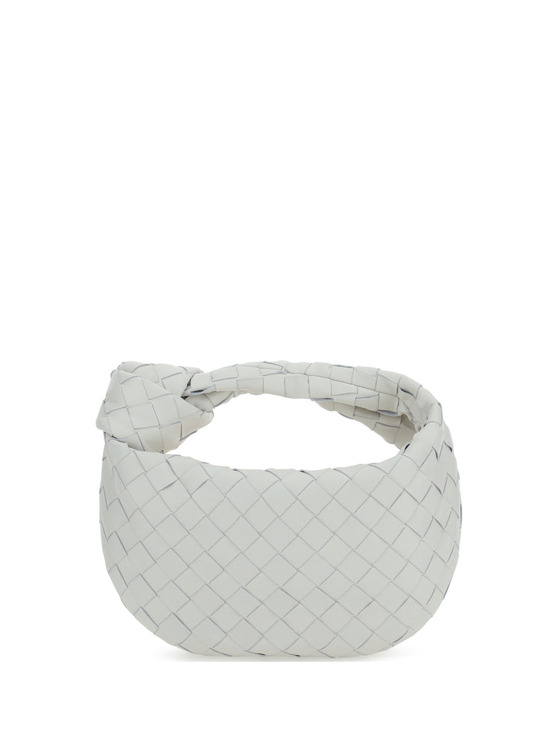 Bottega Veneta Bottega Veneta Jodie Mini Handbag Chalk-Gold - World Class Fashion
