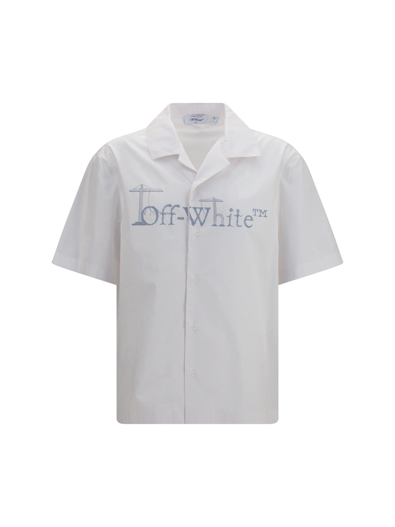 Off-white Off-white City Nature Bowling Shirt White - World Class Fashion