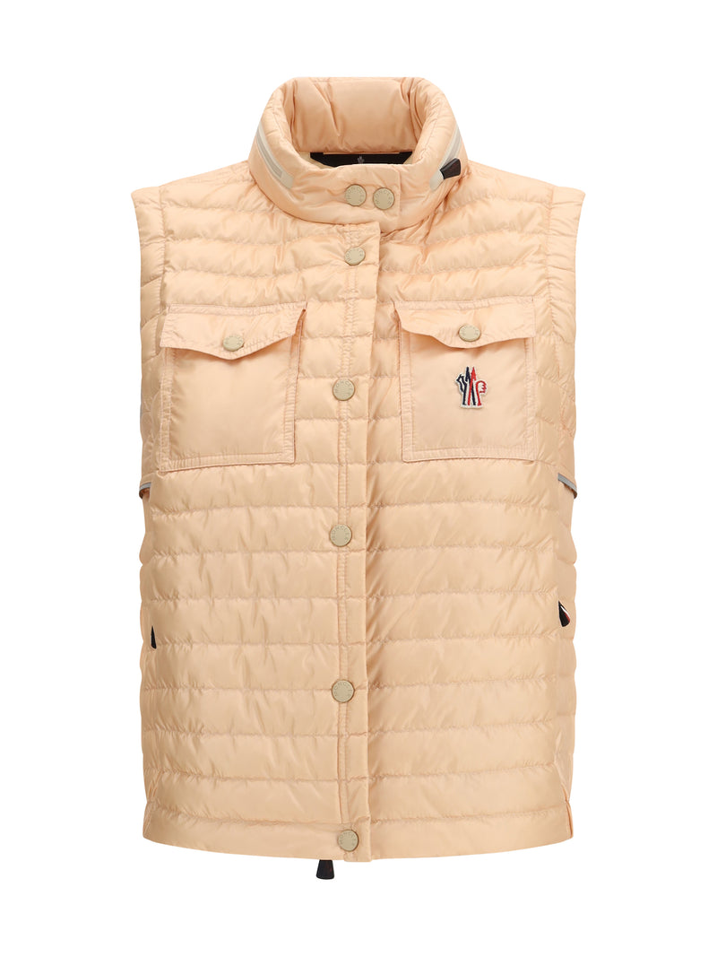 Moncler Grenoble Moncler Grenoble Gumiane Vest Medium Pink - World Class Fashion