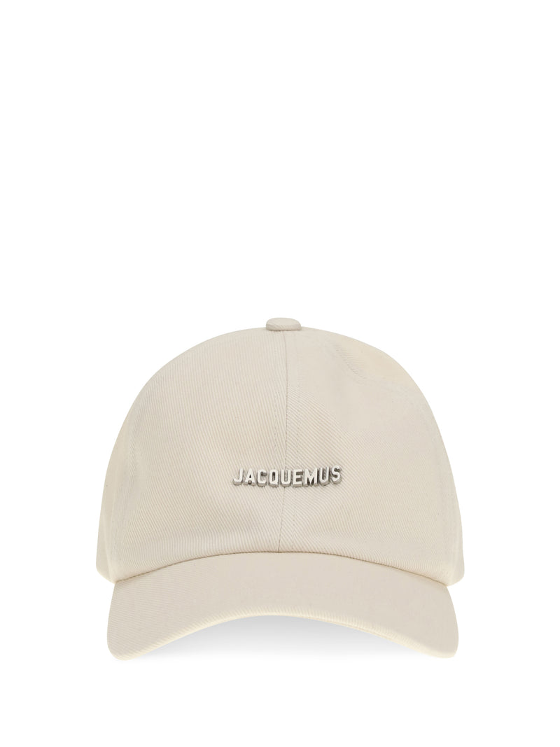 Jacquemus Jacquemus La Casquette Gadjo Baseball Cap Off-White - World Class Fashion