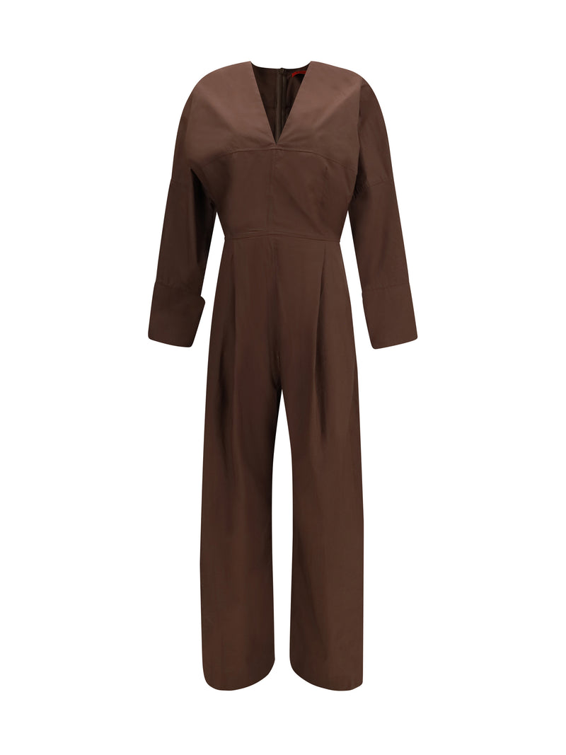 The Latest The Latest Drew Jumpsuit Brown - World Class Fashion