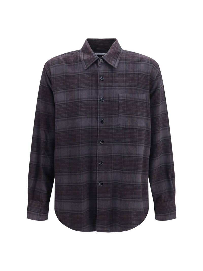 Our Legacy Our Legacy Above Checked Shirt Nocturne Check - World Class Fashion