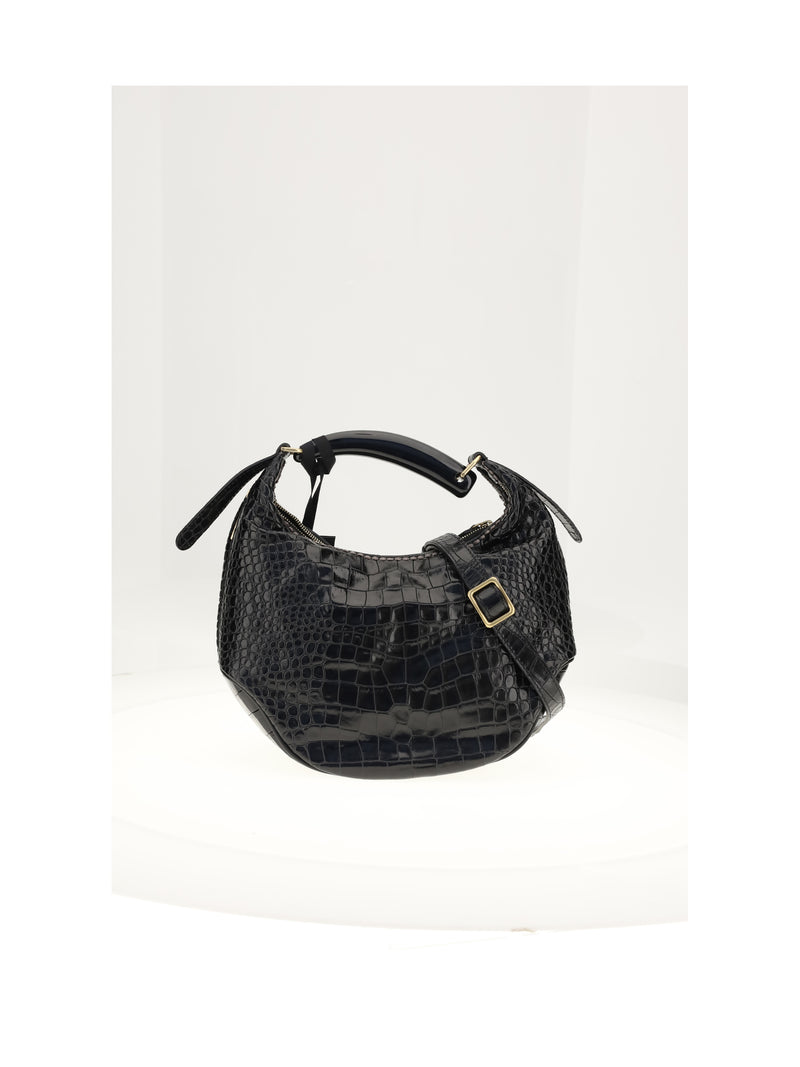 Visonà Visonà Bengala Shoulder Bag Nero - World Class Fashion