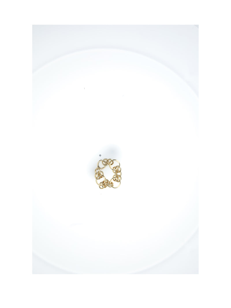 Celine Celine Heritage Chunky Bracelet Gold - World Class Fashion