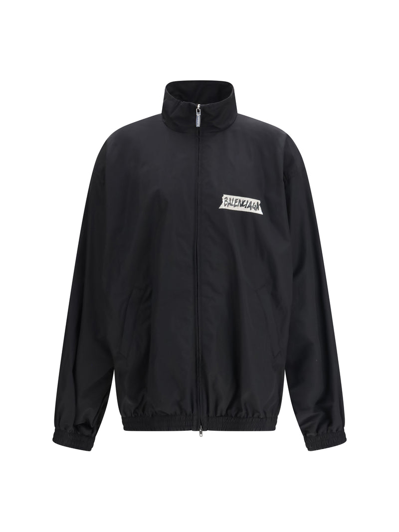 Balenciaga Balenciaga Masking Tape Jacket Black Men - World Class Fashion