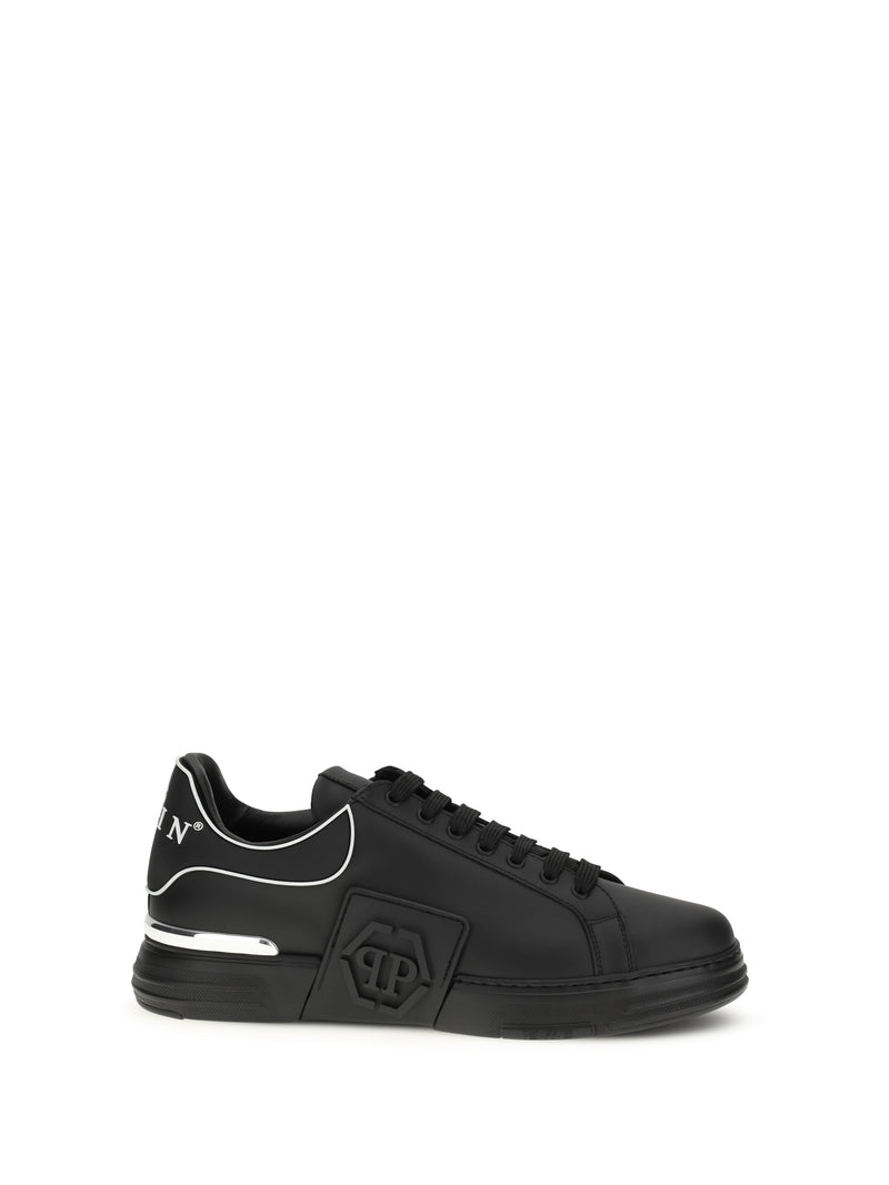 Philipp Plein Philipp Plein Phantom Sneakers Black Men - World Class Fashion