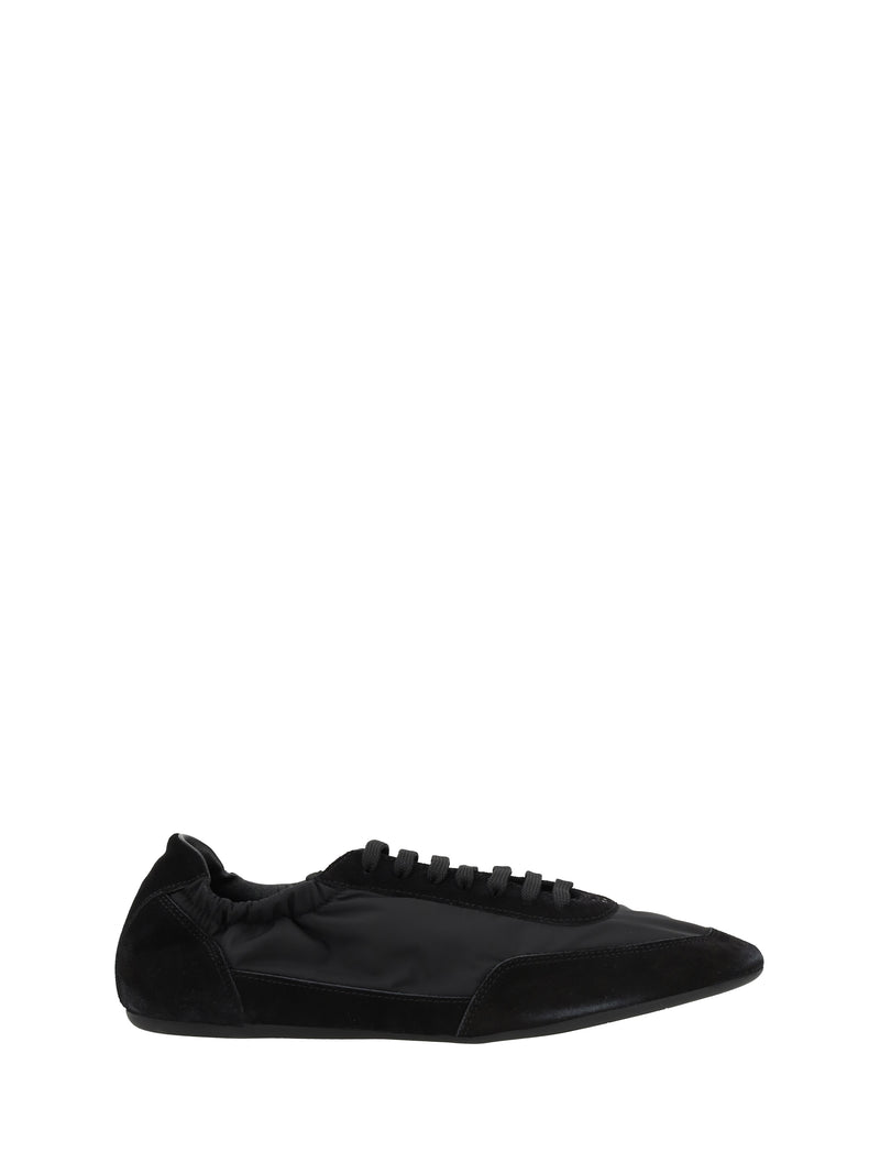 Prada Prada Collapse Sneakers In Re-nylon And Suede - World Class Fashion