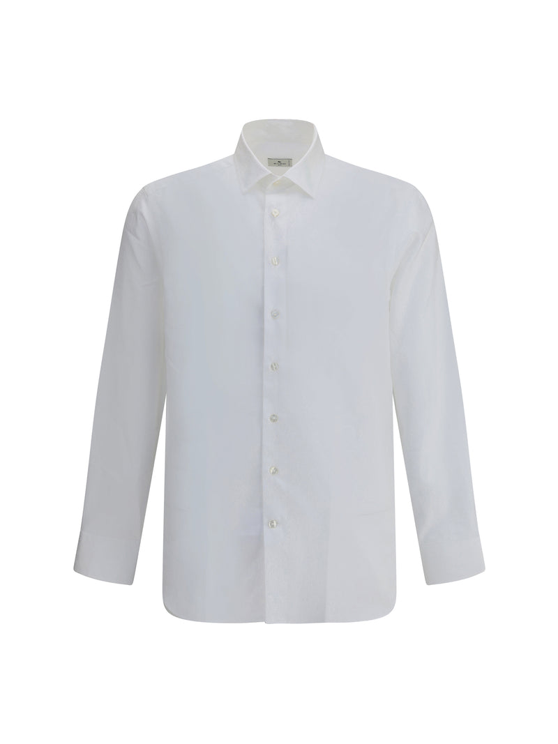 Etro Etro Cotton Roma Shirt White Men - World Class Fashion