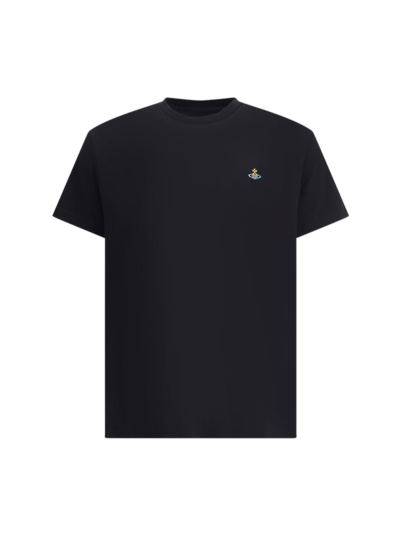 Vivienne Westwood Vivienne Westwood Orb Logo T-shirt Black - World Class Fashion