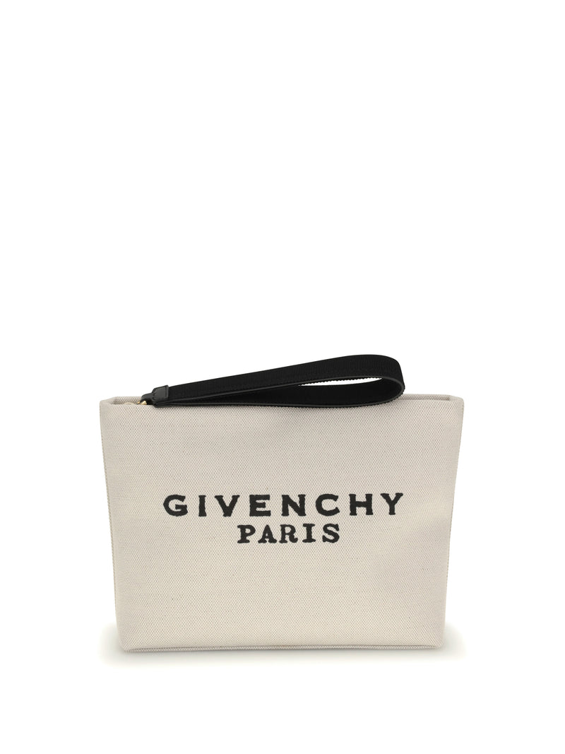 Givenchy Givenchy Canvas Beauty Case Beige/Black - World Class Fashion