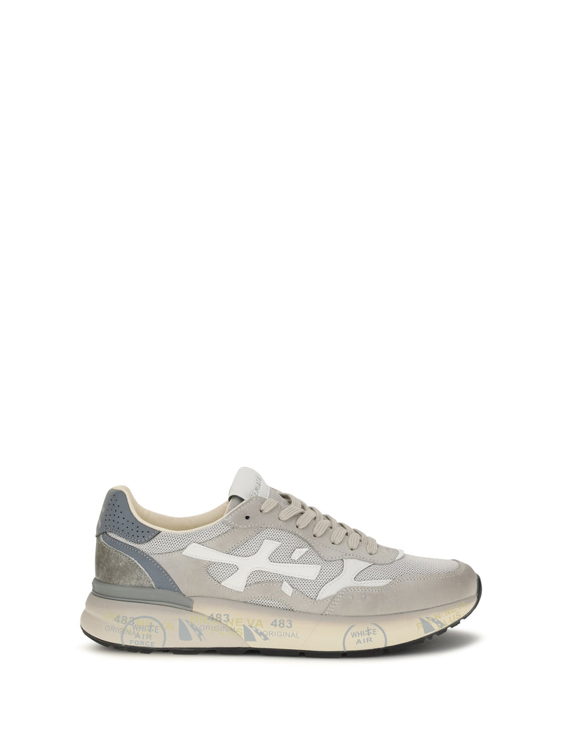 Premiata Premiata Mick01 Sneakers Light Grey - World Class Fashion