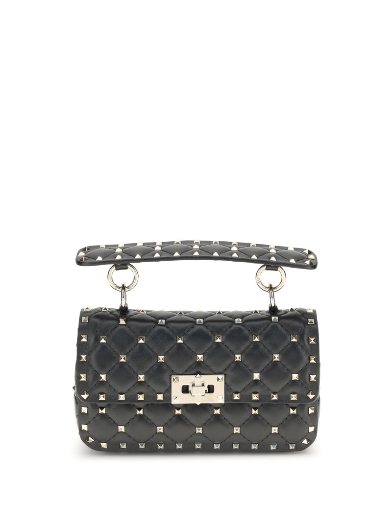 Valentino Garavani Valentino Garavani Rockstud Spike Mini Top Handle Bag In Nappa - World Class Fashion