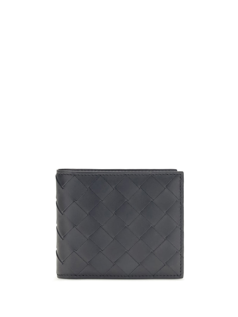 Bottega Veneta Bottega Veneta Intrecciato Wallet Space-Silver - World Class Fashion
