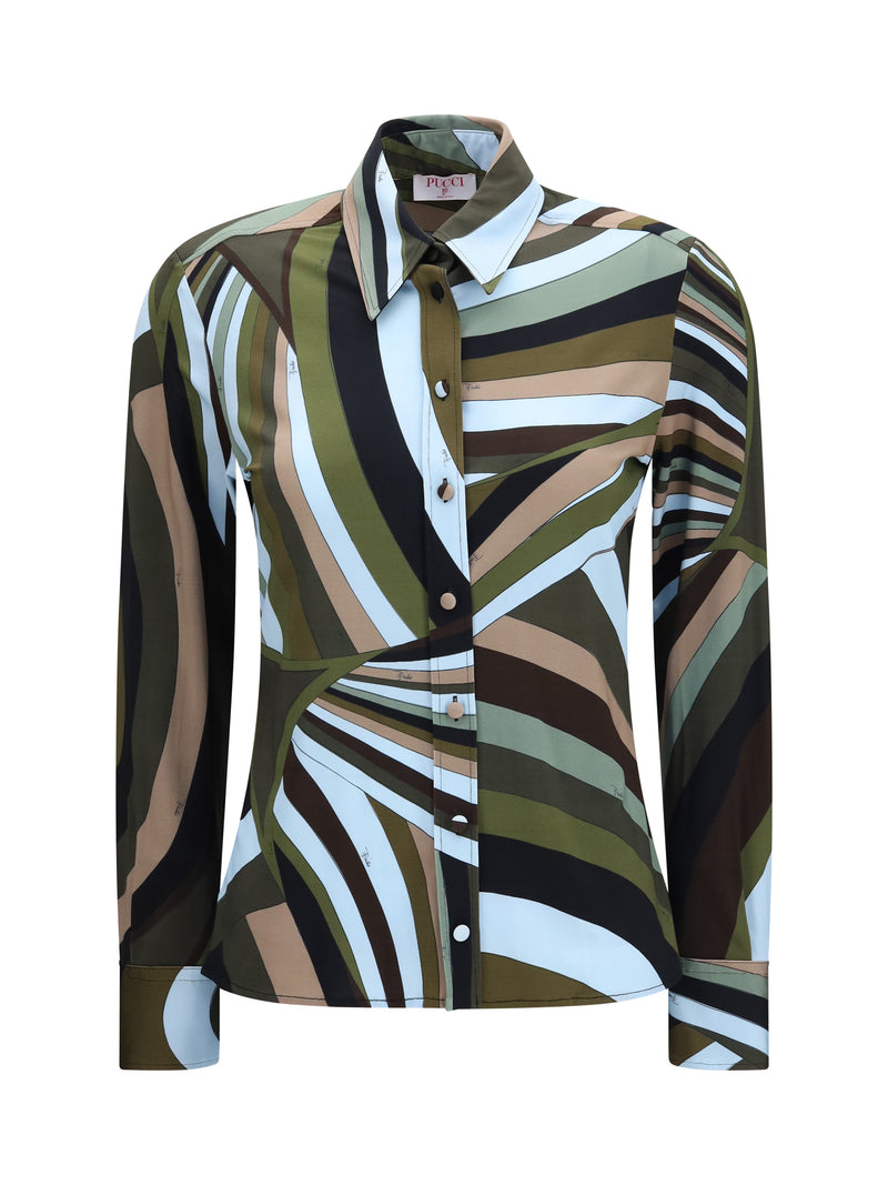 Pucci Pucci Iridescent Print Shirt - World Class Fashion