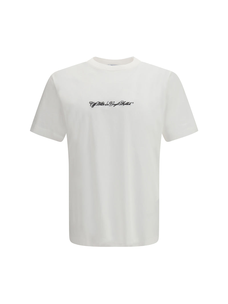 Off-white Off-white Script Arrow T-shirt White Men - World Class Fashion