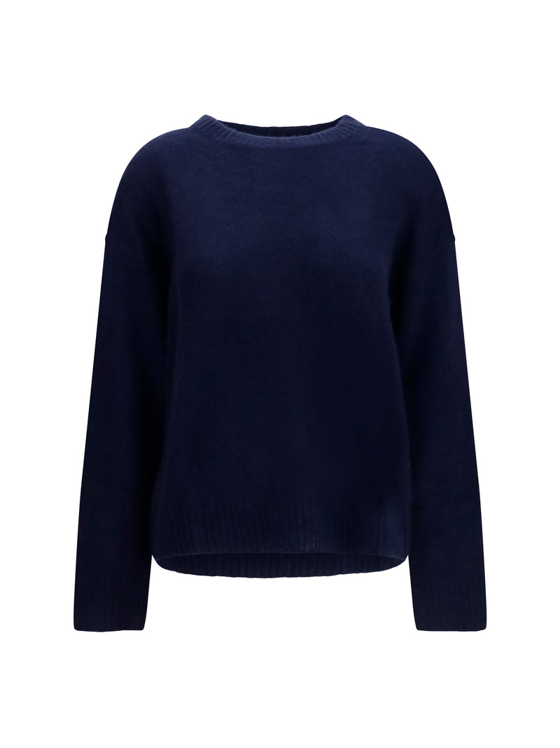 Lisa Yang Lisa Yang Lova Sweater Navy - World Class Fashion