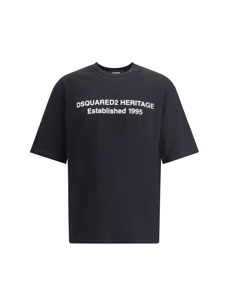 Dsquared2 Dsquared2 Logoed T-shirt Black Men - World Class Fashion