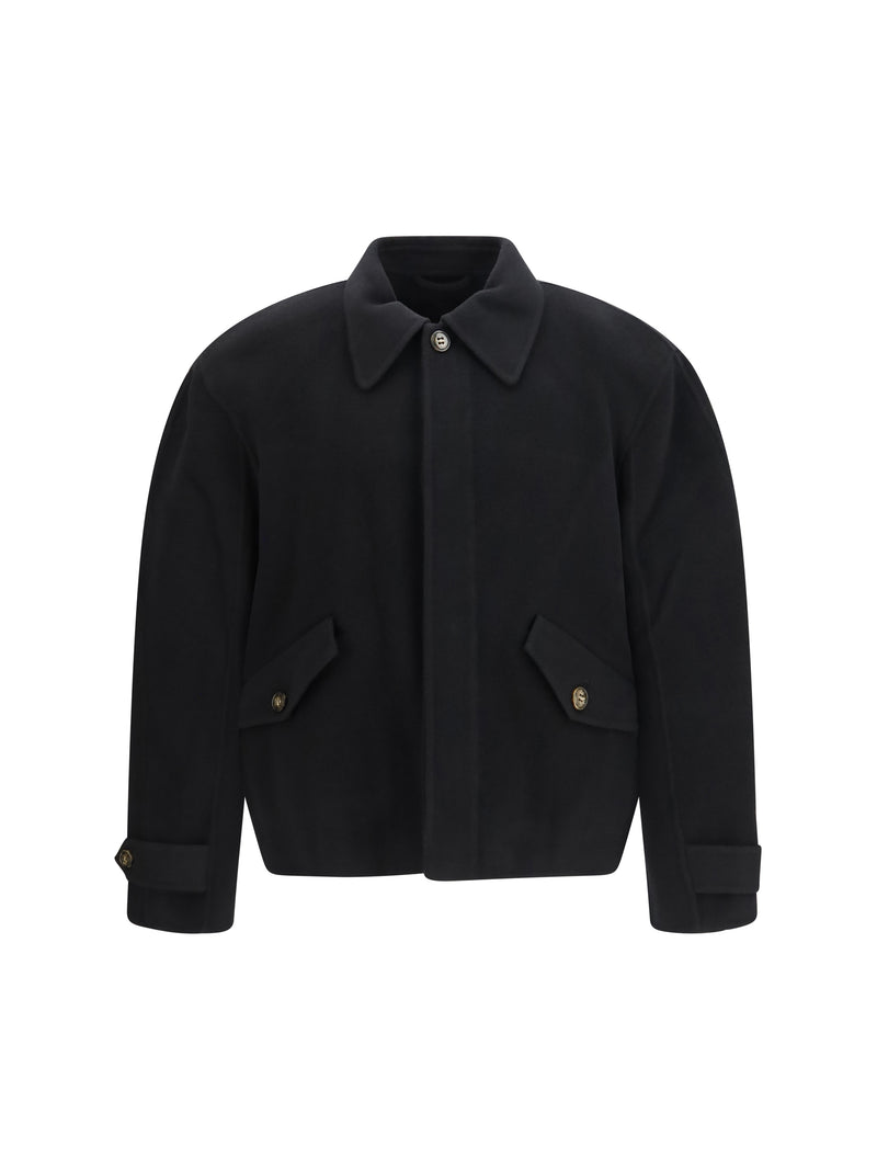 Séfr Séfr Wool Button Jacket Black Men - World Class Fashion