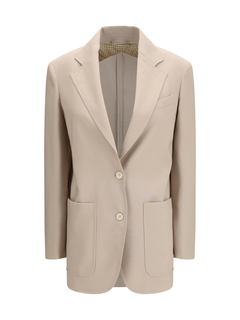 Max Mara Max Mara Wool-blend Blazer Verde Muschio Women - World Class Fashion