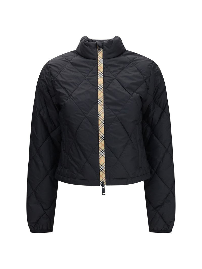 Burberry Burberry Bramford Quilted Nylon Jacket Black - World Class Fashion