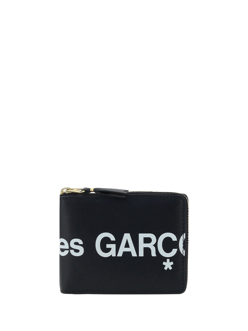 Comme Des Garçons Wallet Comme Des Garçons Zip-around Wallet Black - World Class Fashion