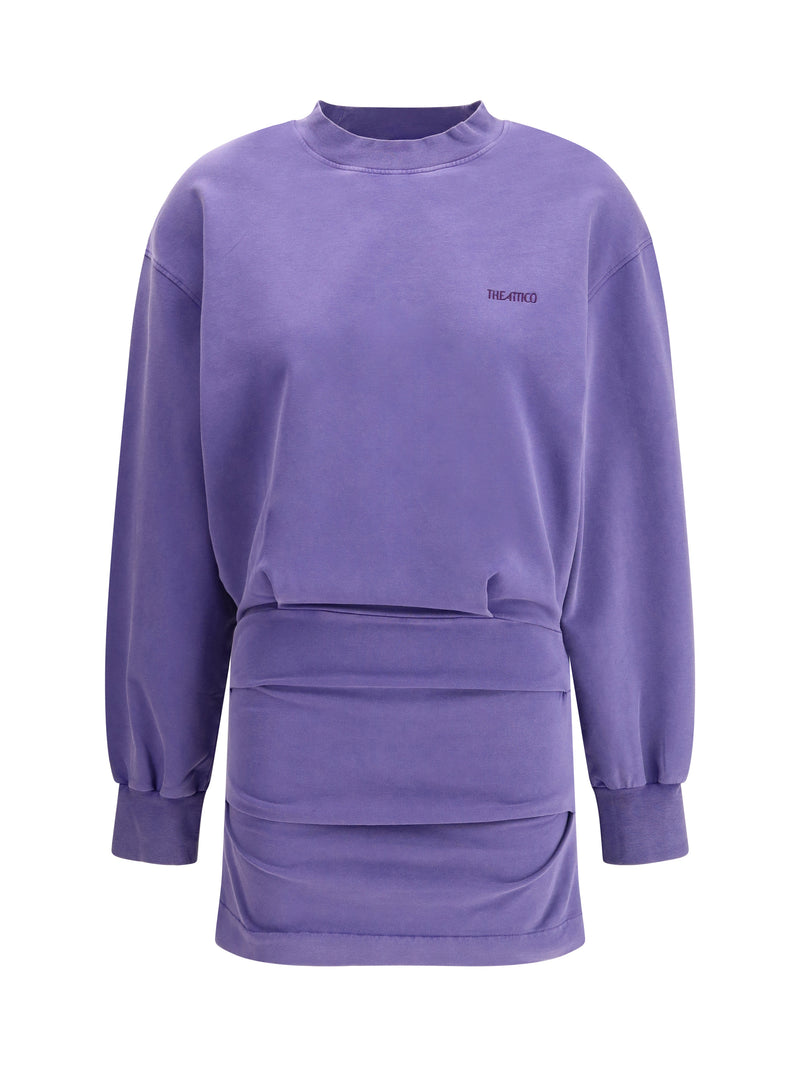 The Attico Vestido Morado Mini de Attico para Mujer - World Class Fashion