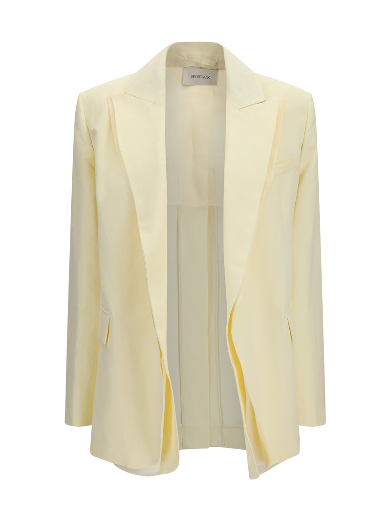 Max Mara Sportmax Americana de doble cuello Giallo Chiaro de Max Mara Sportmax - World Class Fashion