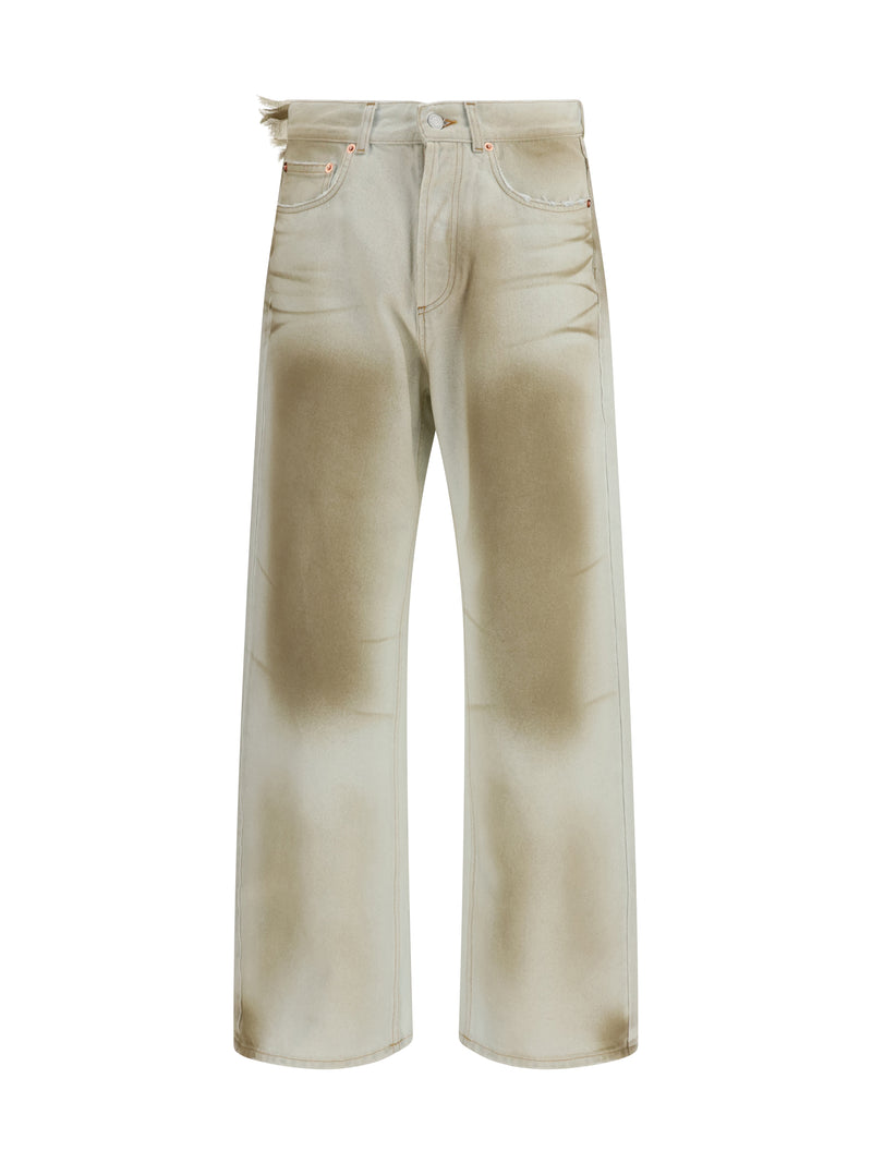 Magliano Magliano Distressed Jeans Filthy White - World Class Fashion