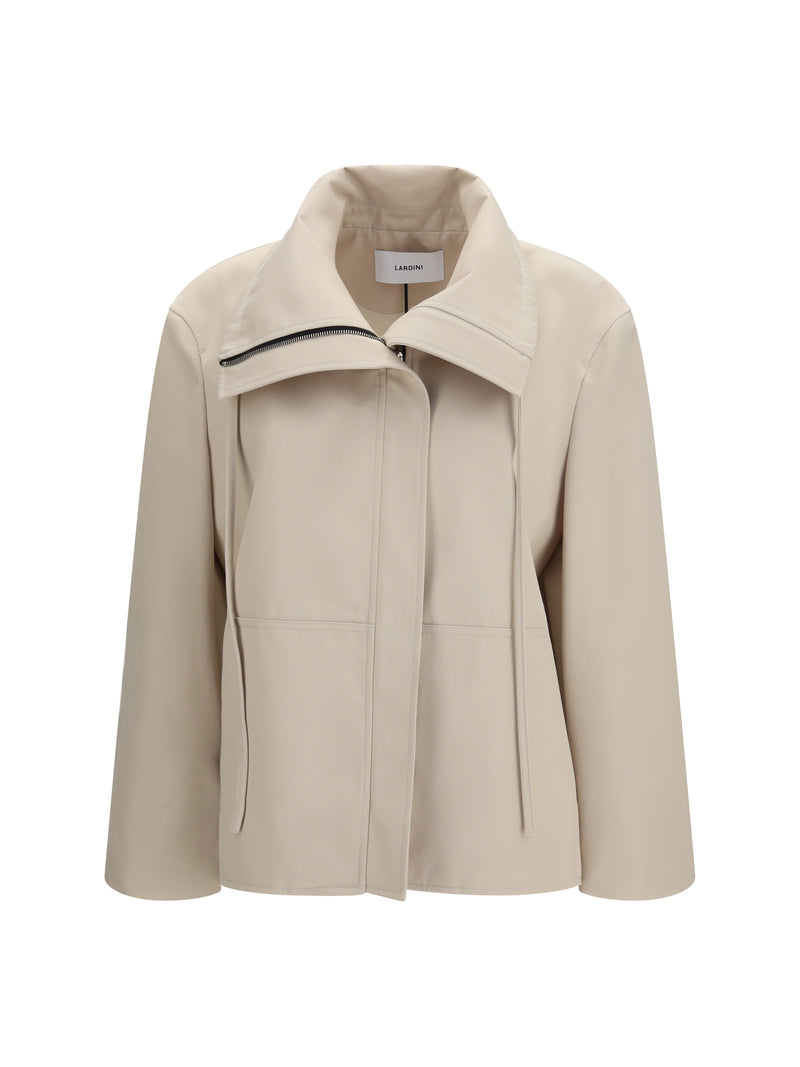 Lardini Lardini High-collar Jacket 200 - World Class Fashion