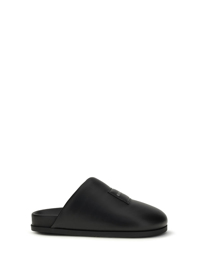 Givenchy Givenchy Leather Mules Black Women - World Class Fashion