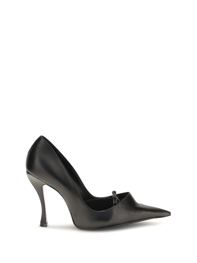 Balenciaga Balenciaga Bloom Nappa Pumps Black Women - World Class Fashion