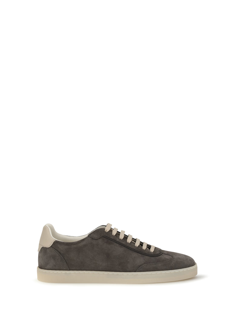 Brunello Cucinelli Brunello Cucinelli Suede Sneakers - World Class Fashion