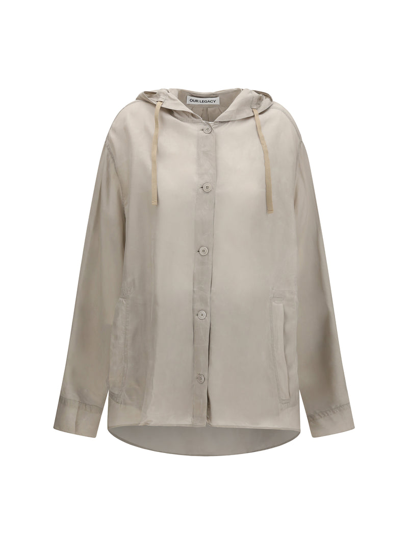Our Legacy Our Legacy Rover Shirt Ghost Grey - World Class Fashion