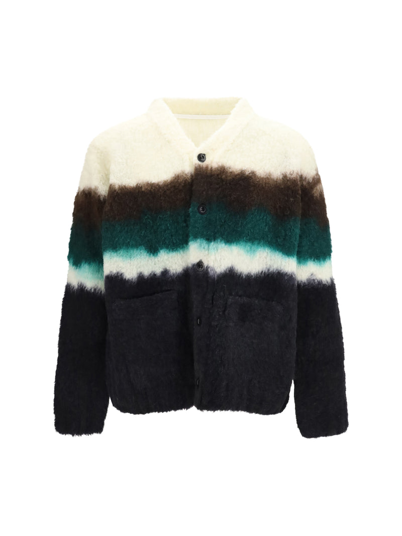 Sacai Sacai Chusen-dyed Cardigan - World Class Fashion