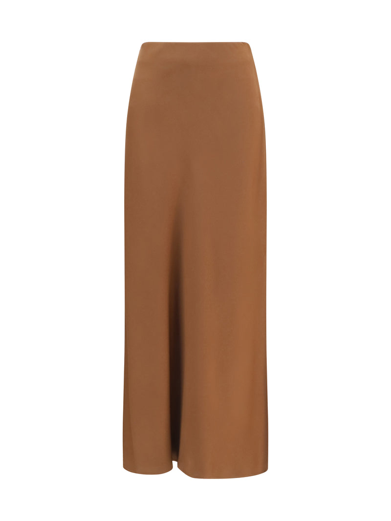 Brunello Cucinelli Brunello Cucinelli Midi Skirt Cuoio Women - World Class Fashion