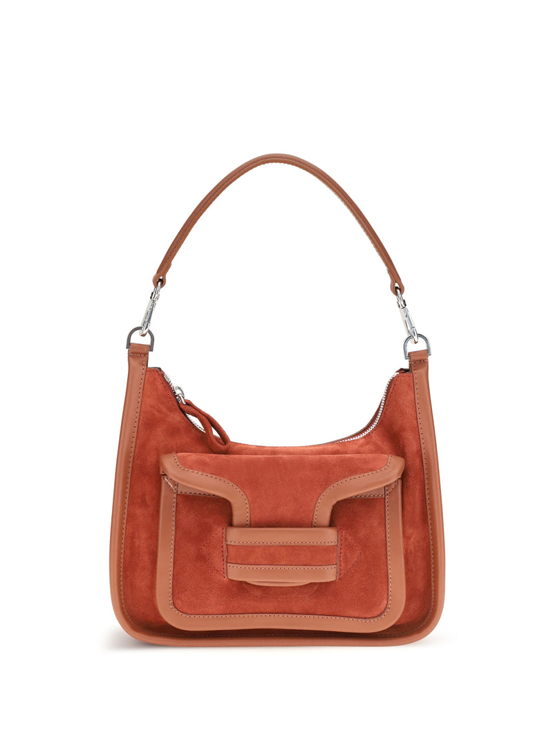 Pierre Hardy Pierre Hardy Alpha Day Miss Leather Shoulder Bag Rust - World Class Fashion