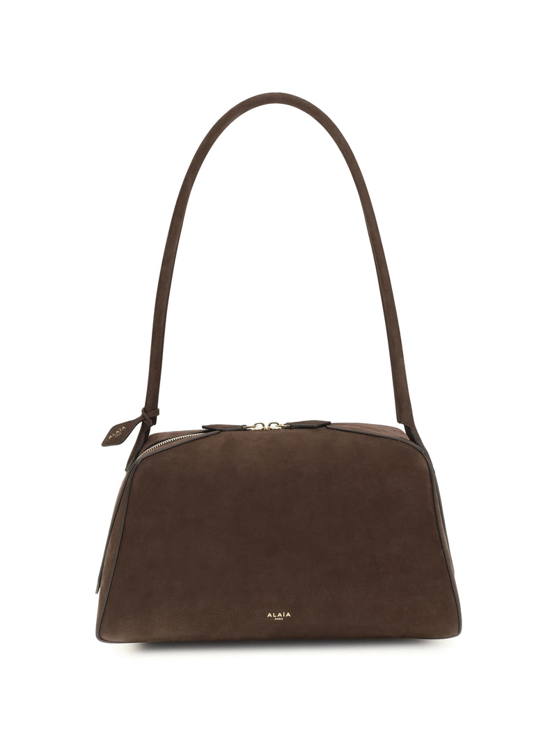Alaia Alaïa Le Bouledogue Shoulder Bag Brun Fonce - World Class Fashion