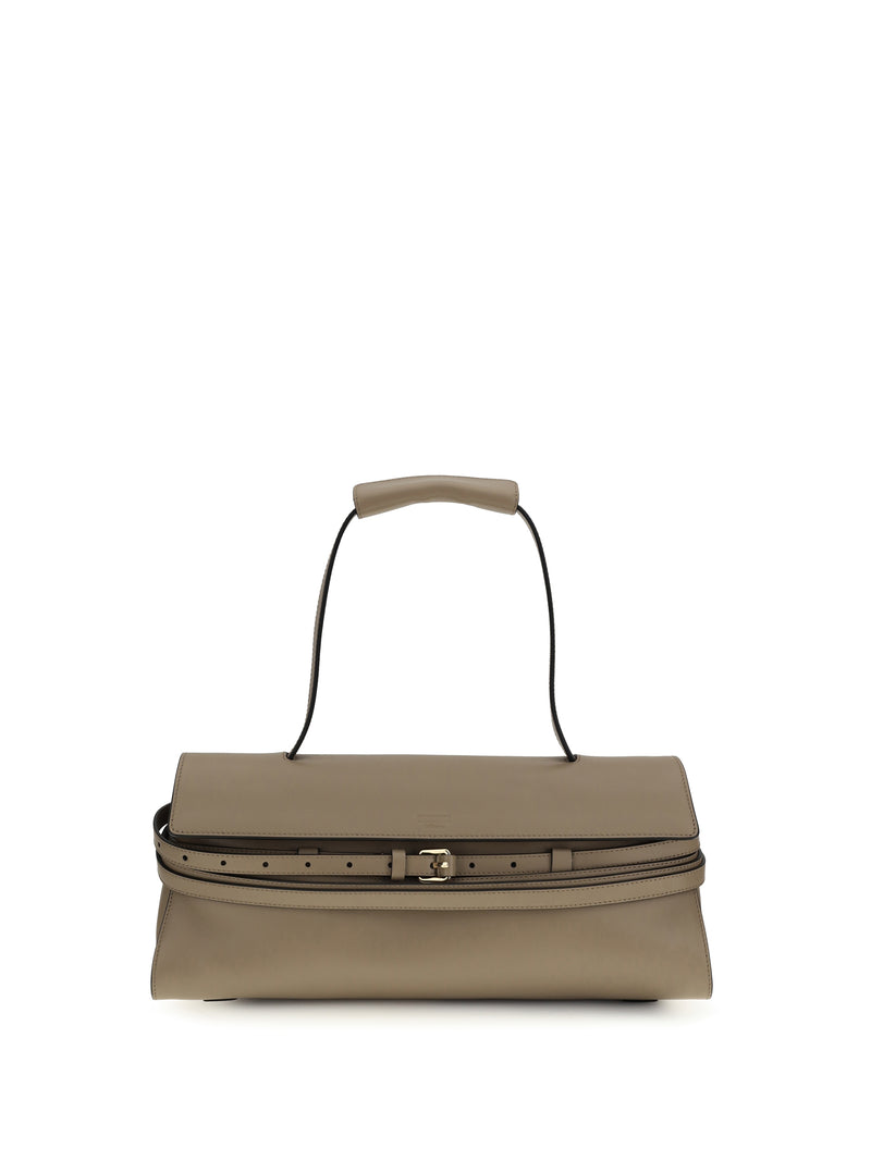 Moschino Moschino Tie Me Shoulder Bag Beige - World Class Fashion