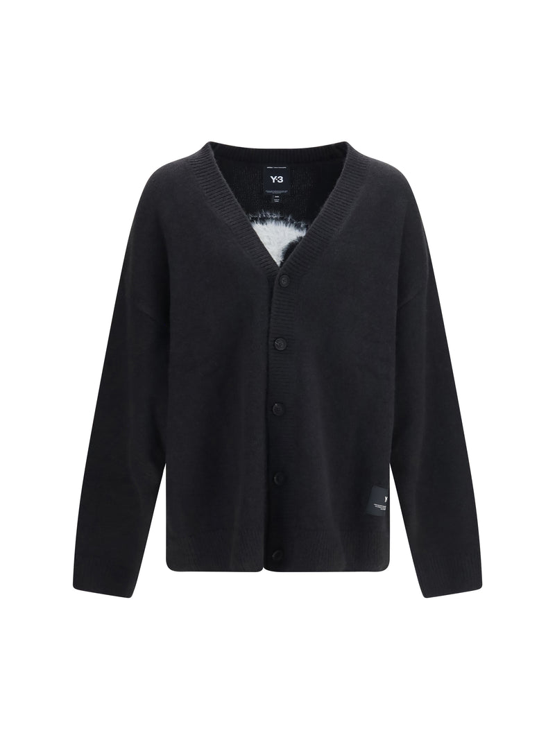 Y-3 Y-3 Chito V-neck Cardigan Black Men - World Class Fashion