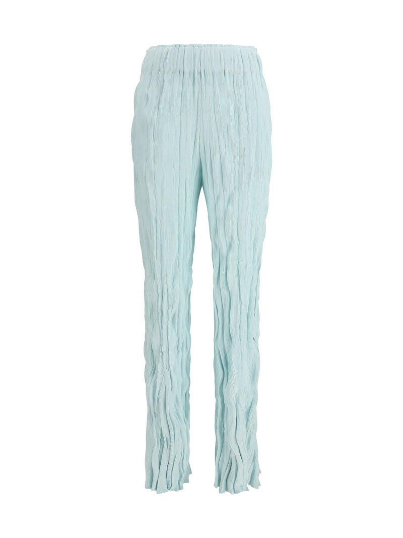Gongdid Design Gongdid Design Flared Wave Pants Mint - World Class Fashion