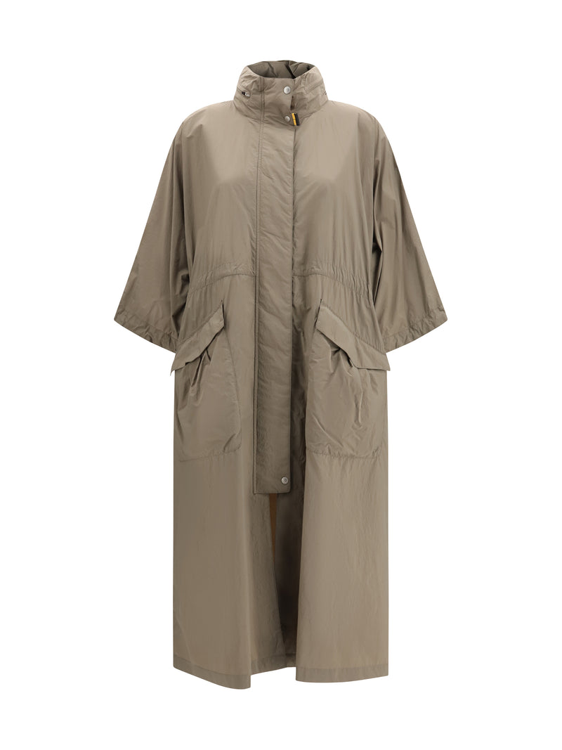 Parajumpers Parajumpers High-neck Parka Olive Brown - World Class Fashion