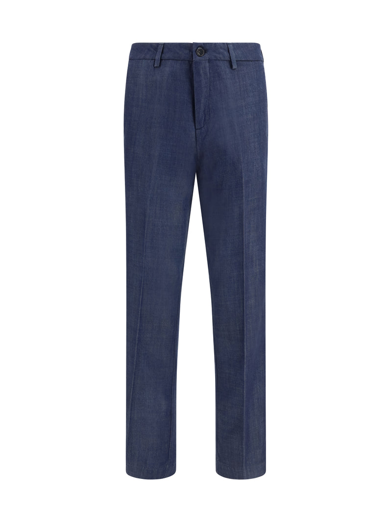 Cruna Cruna Tailored-cut Pants Blue Men - World Class Fashion