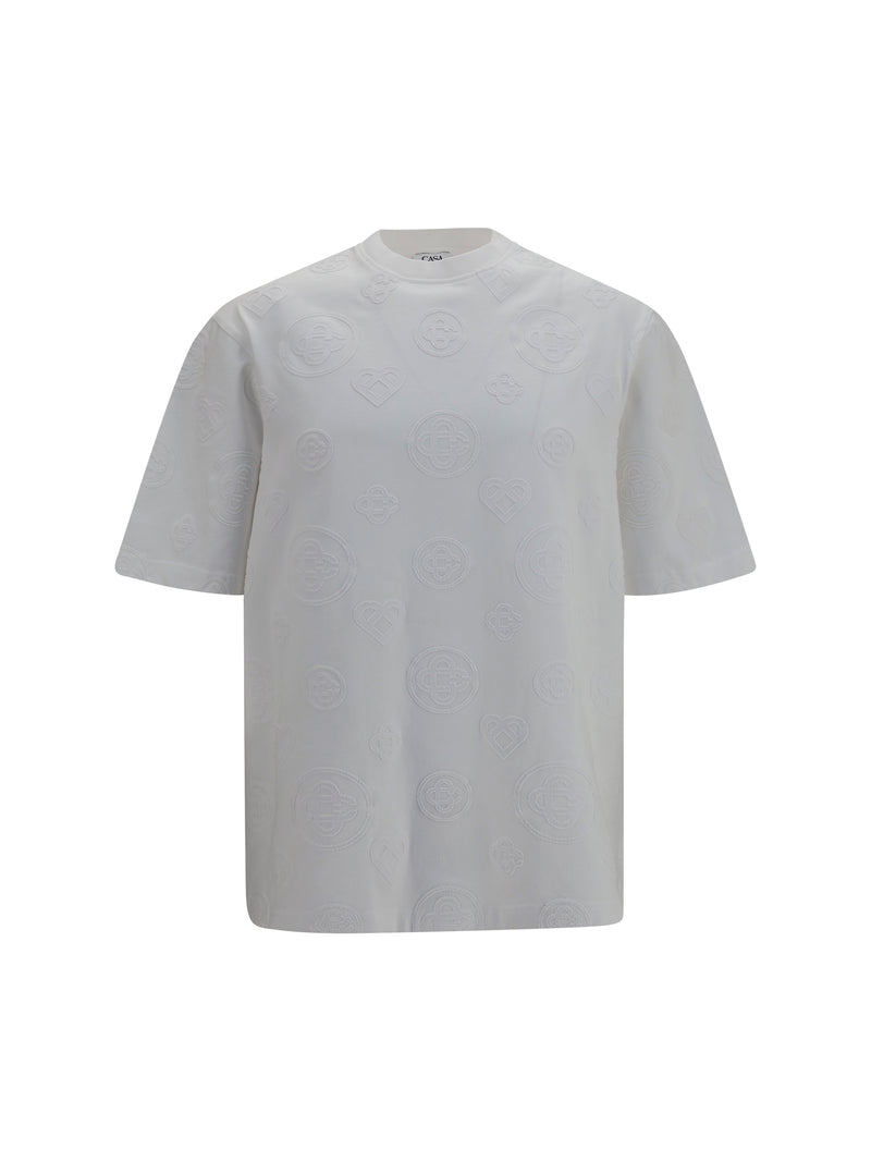 Casablanca Casablanca Oversized Monogram T-shirt White - World Class Fashion